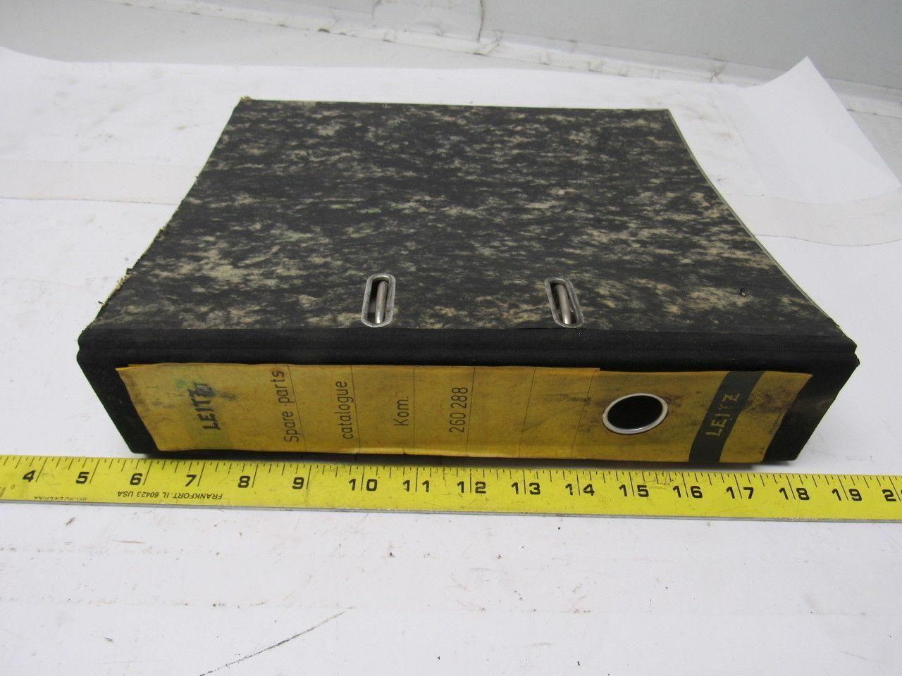 Albert Frankenthal Folder Superstructure Spare Parts Catalogue & Assembly Hints