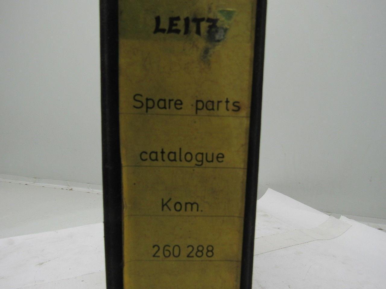 Albert Frankenthal Folder Superstructure Spare Parts Catalogue & Assembly Hints