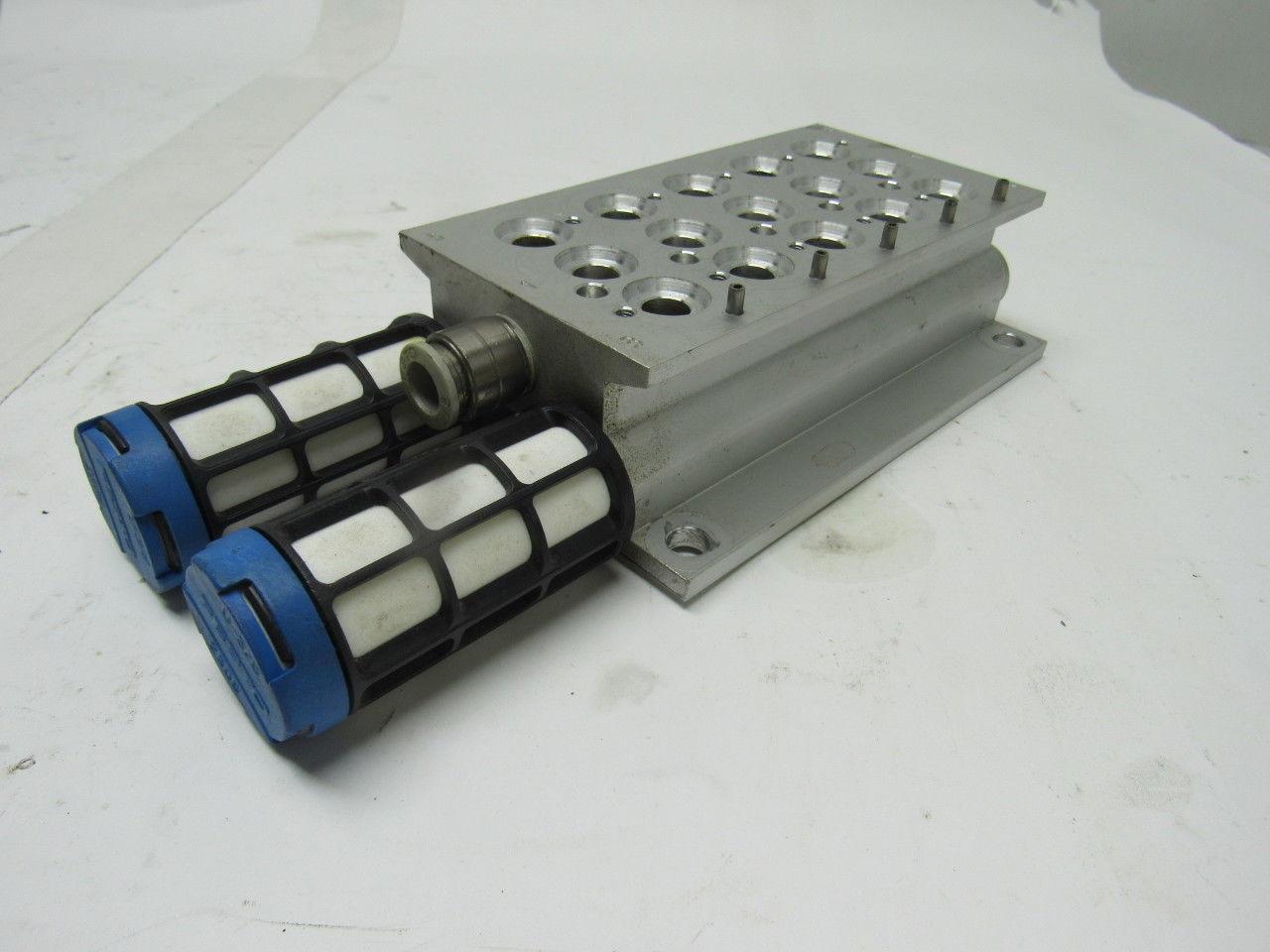 Festo CPE18-PRS-3/8-5 5 Station Manifold Block