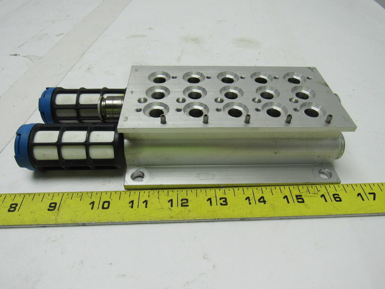 Festo CPE18-PRS-3/8-5 5 Station Manifold Block