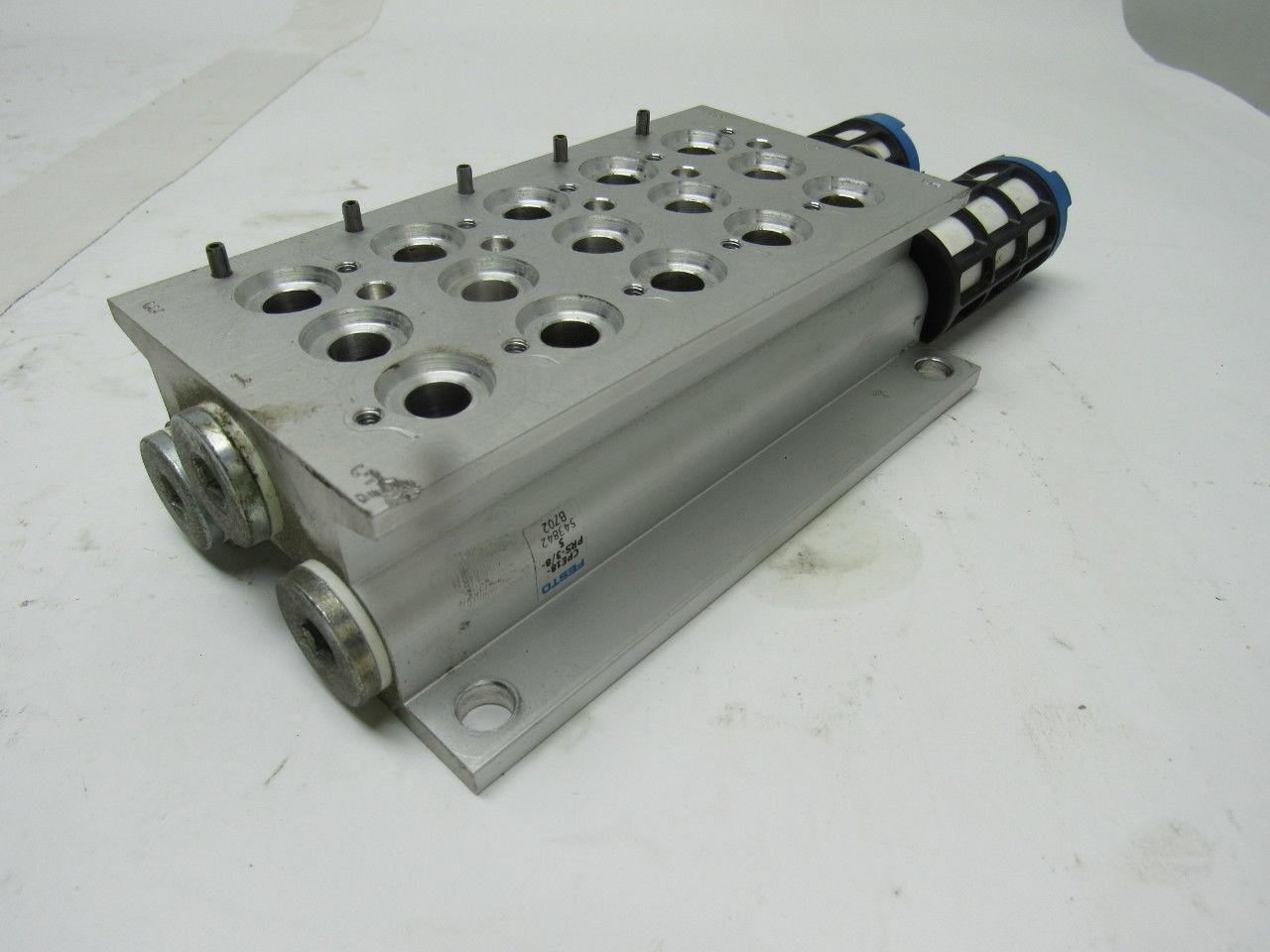 Festo CPE18-PRS-3/8-5 5 Station Manifold Block