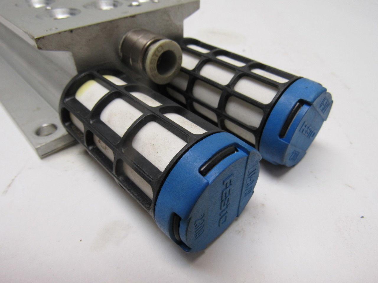 Festo CPE18-PRS-3/8-5 5 Station Manifold Block