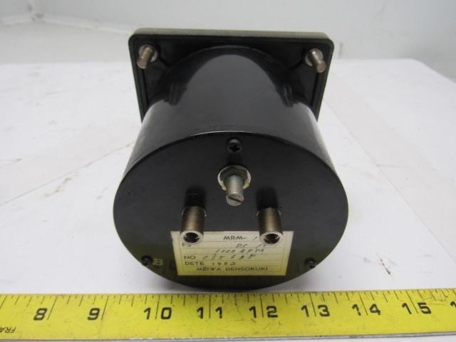 Meiwa Densokuki Analog RPM Meter From a Wasino LG71 CNC