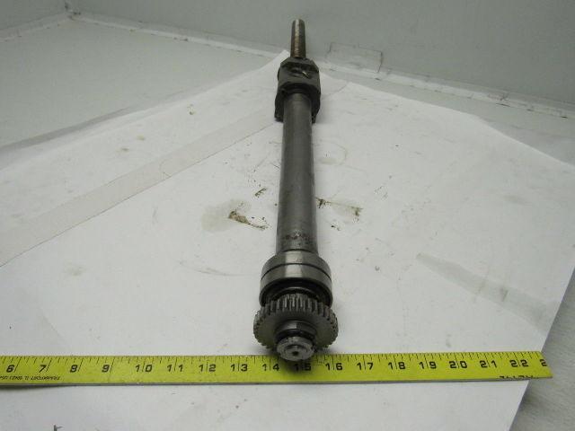 Wasino LG71 33" Ball Screw & Nut Assembly End Bearing is Bad