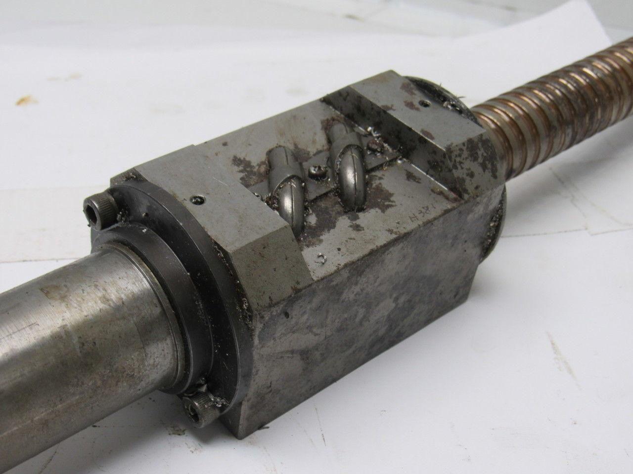 Wasino LG71 33" Ball Screw & Nut Assembly End Bearing is Bad