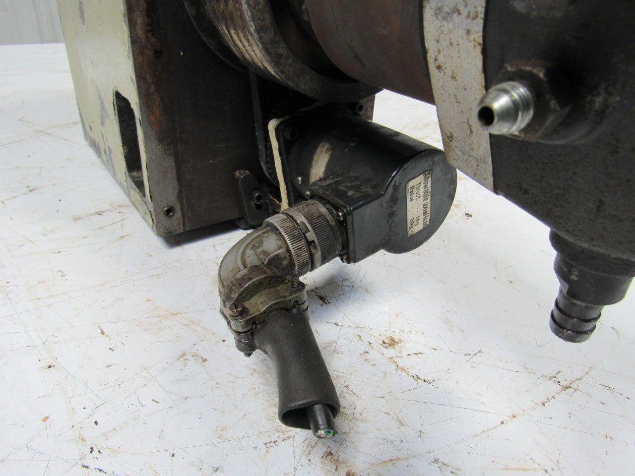 Wasino LG71 Spindle Unit Assembly W/Encoder & Rotary Union