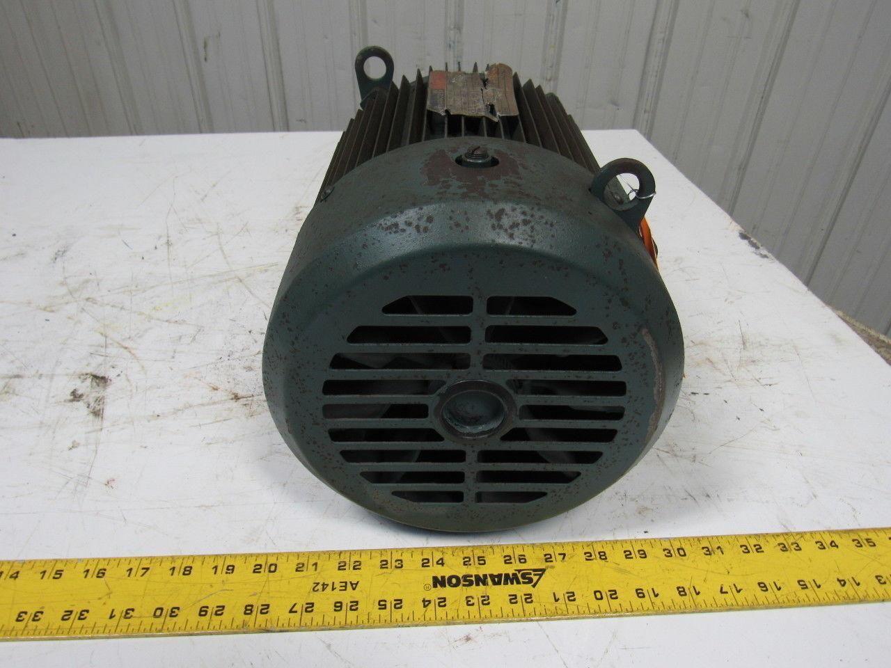 RELIANCE P18J482D 1-1/2HP AC Electric Motor 855RPM 230/460V 3Ph 184T TEFC