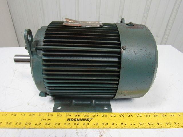 RELIANCE P18J482D 1-1/2HP AC Electric Motor 855RPM 230/460V 3Ph 184T TEFC