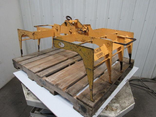 BREHOB 500LB Lift Grappling Hoist Hook Claw 47"x30" Reversed Tongs