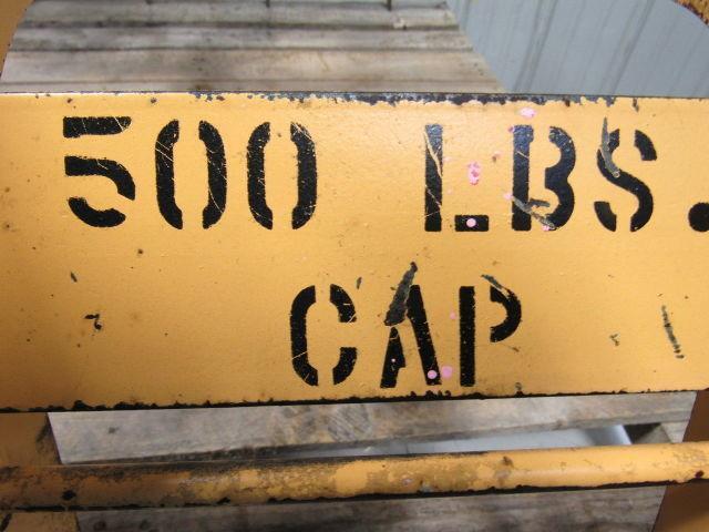 BREHOB 500LB Lift Grappling Hoist Hook Claw 47"x30" Reversed Tongs