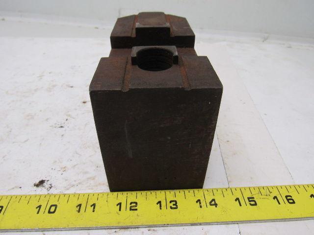 Huron T11248 Lathe Clamp Chuck Soft Jaws 6"L x 2-1/2"W X3-1/8"T Lot of 3
