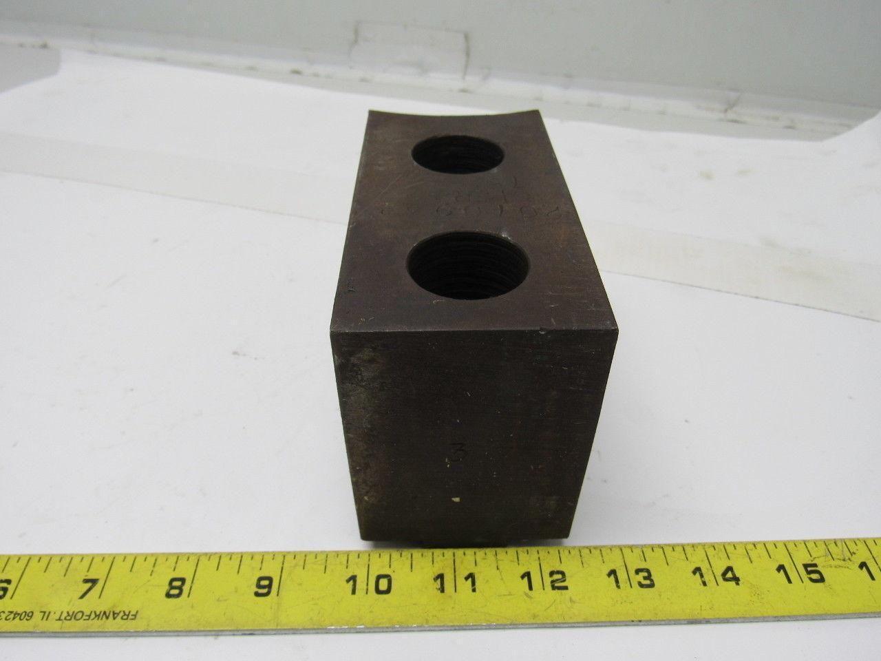 Huron T15 Lathe Chuck Soft Jaws 6"L x 2-1/2"W X3-1/4"T Lot of 3