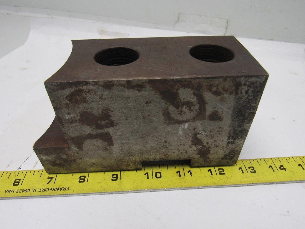 Huron T15 Lathe Chuck Soft Jaws 6"L x 2-1/2"W X3-1/4"T Lot of 3