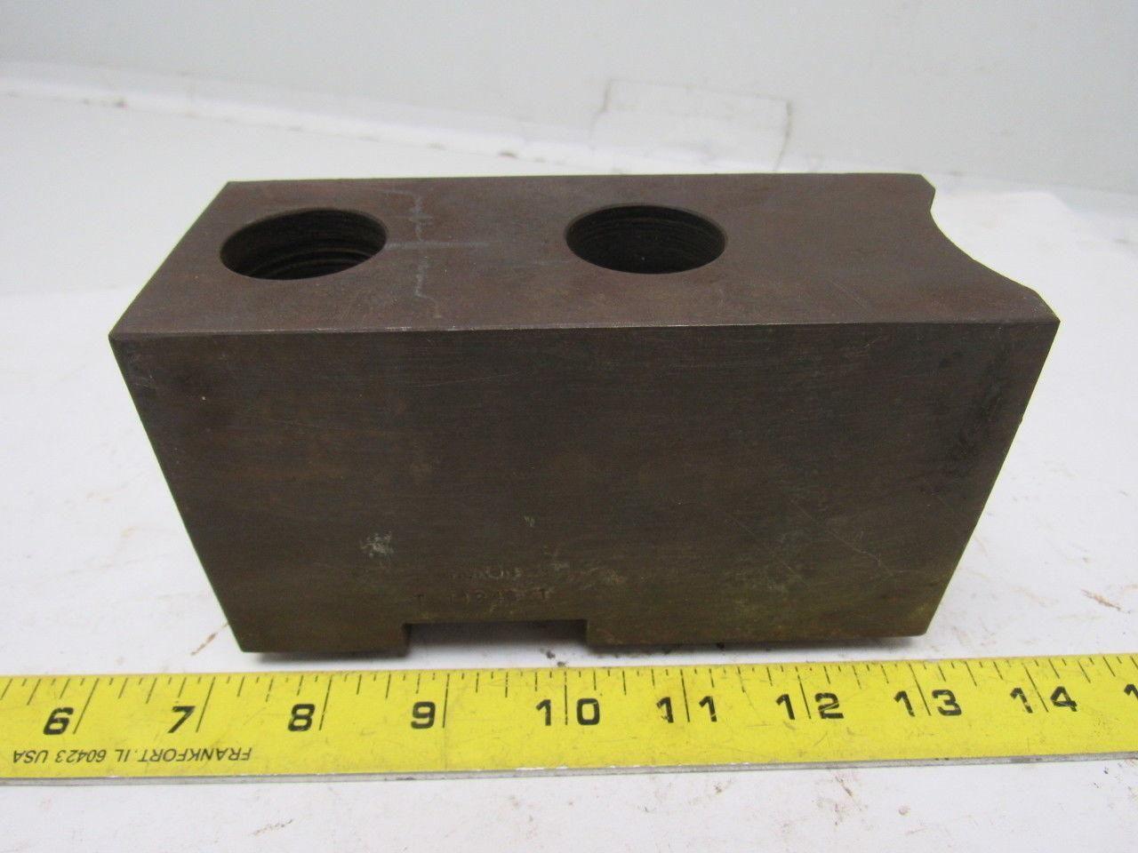 Huron T11248 Lathe Chuck Soft Jaws 6"L x 2-1/2"W X3-1/8"T Lot of 3