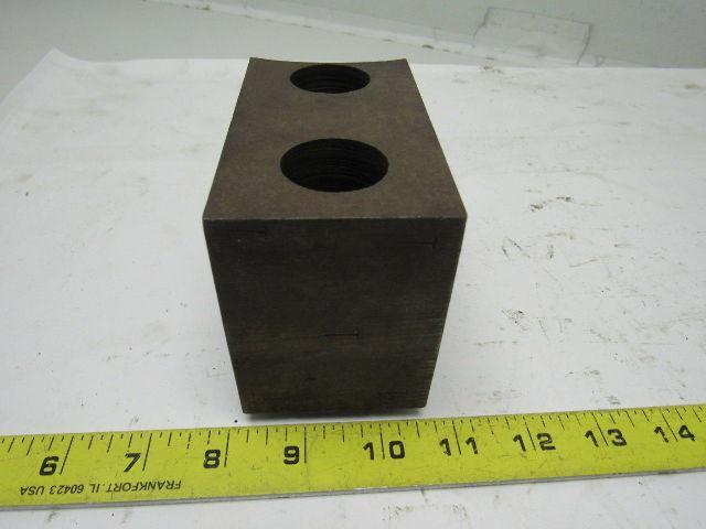 Huron 1248 Lathe Chuck Soft Jaws 6"L x 2-1/2"W X3-1/4"T Lot of 3
