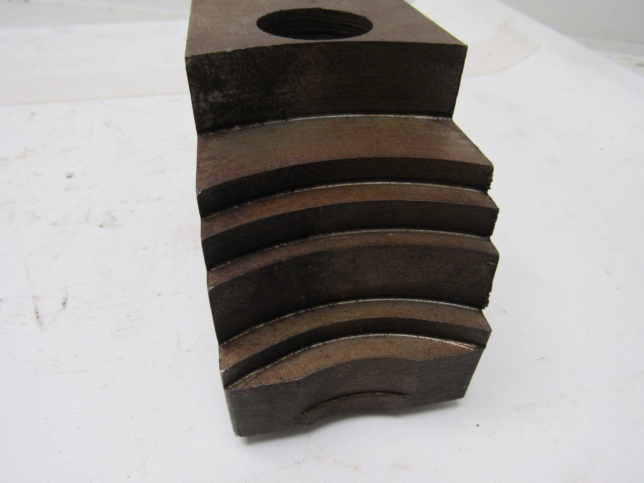 Huron 1248 Lathe Chuck Soft Jaws 6"L x 2-1/2"W X3-1/4"T Lot of 3