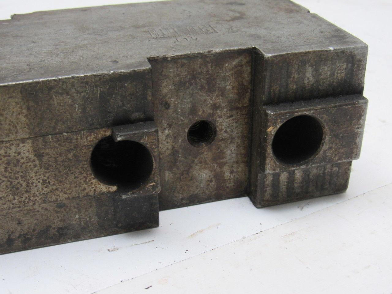 Huron T15 Lathe Chuck Soft Jaws 6-1/4"L x 2-1/2"W X3-1/4"T Lot of 3