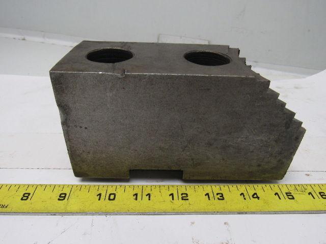 Huron T15 Lathe Chuck Soft Jaws 6-1/4"L x 2-1/2"W X3-1/4"T Lot of 3