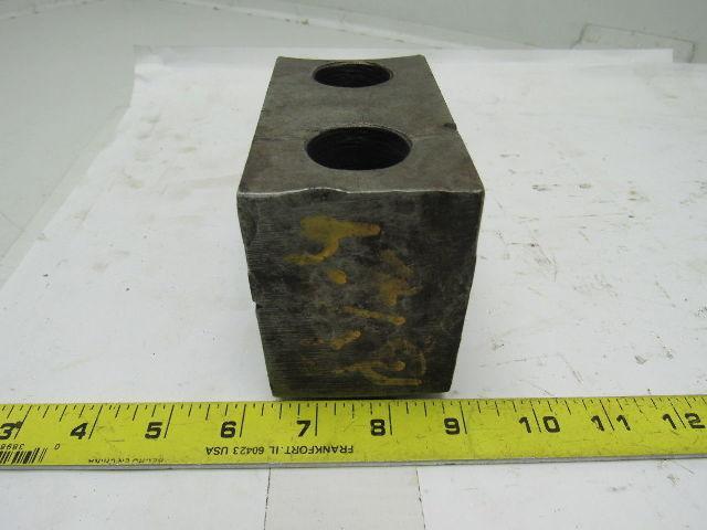 Huron T15 Lathe Chuck Soft Jaws 6-1/4"L x 2-1/2"W X3-1/4"T Lot of 3