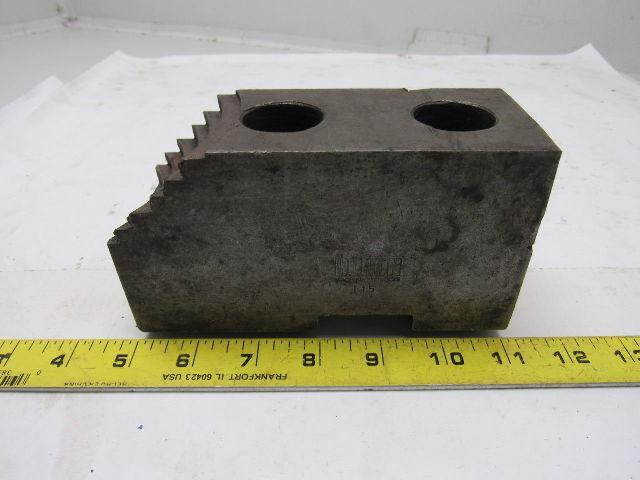 Huron T15 Lathe Chuck Soft Jaws 6-1/4"L x 2-1/2"W X3-1/4"T Lot of 3