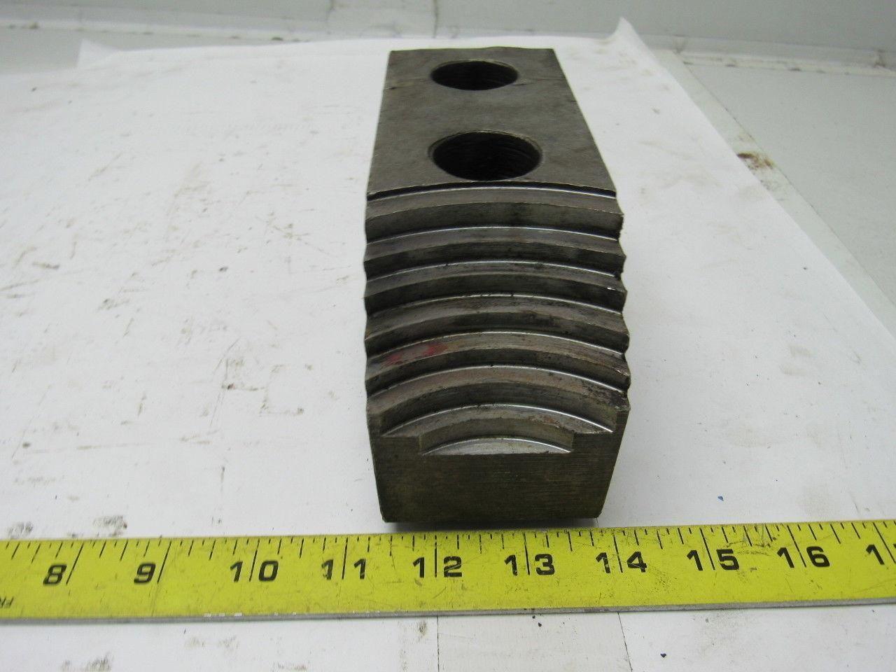 Huron T15 Lathe Chuck Soft Jaws 6-1/4"L x 2-1/2"W X3-1/4"T Lot of 3