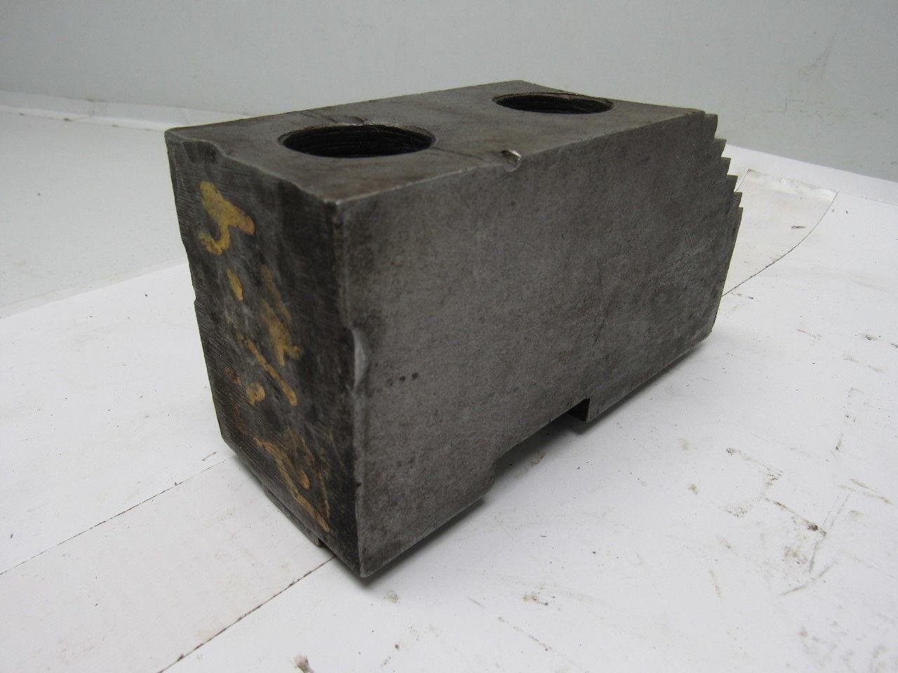 Huron T15 Lathe Chuck Soft Jaws 6-1/4"L x 2-1/2"W X3-1/4"T Lot of 3