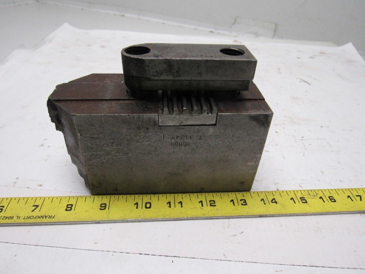 Huron T11248 Lathe Chuck Soft Jaws 5-3/4"L x 2-1/2"W X3-1/8"T Lot of 3