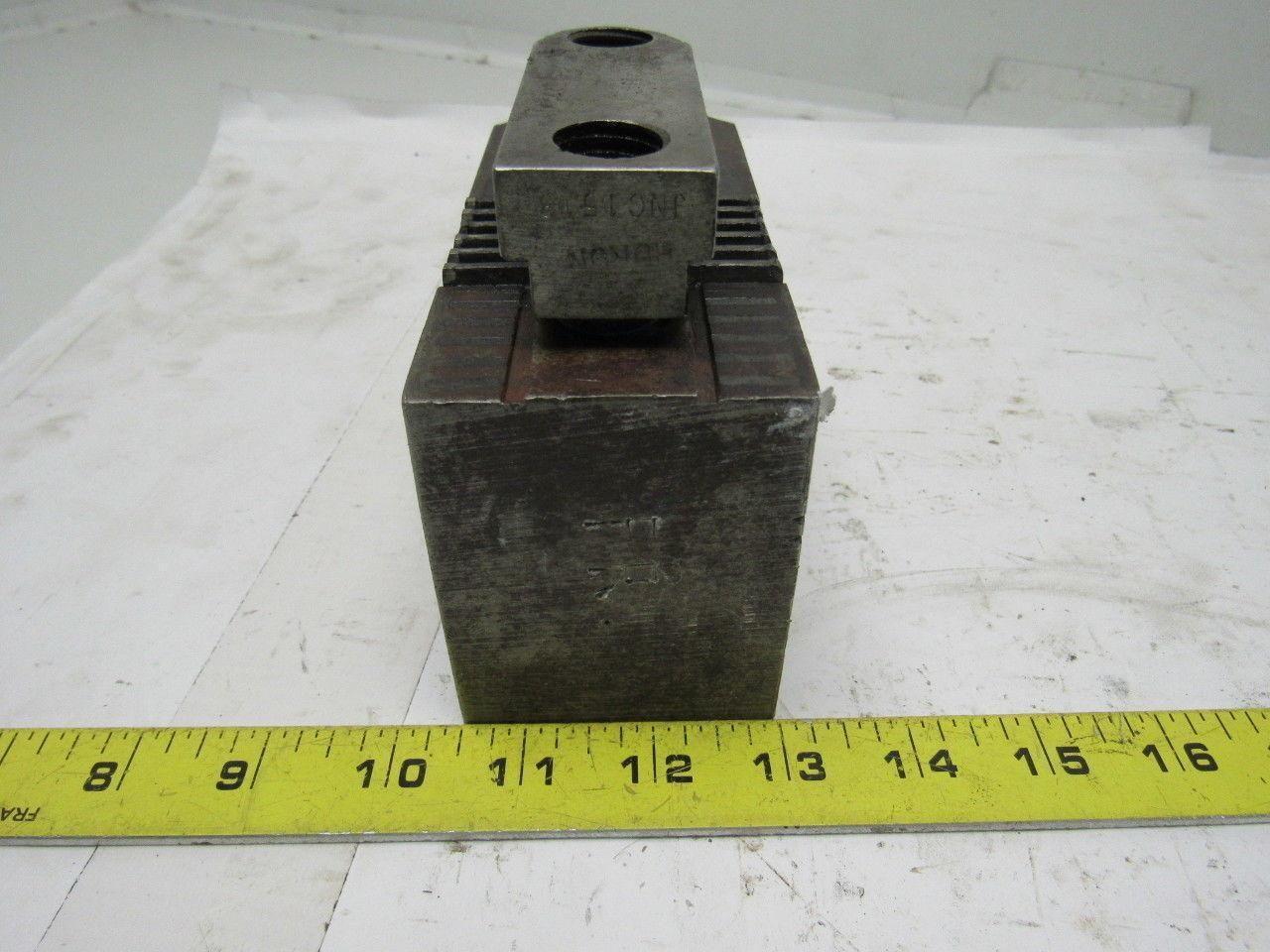 Huron T11248 Lathe Chuck Soft Jaws 5-3/4"L x 2-1/2"W X3-1/8"T Lot of 3