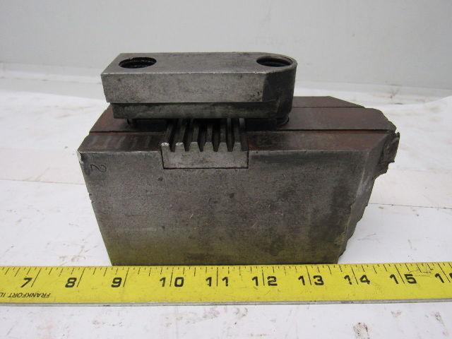 Huron T11248 Lathe Chuck Soft Jaws 5-3/4"L x 2-1/2"W X3-1/8"T Lot of 3