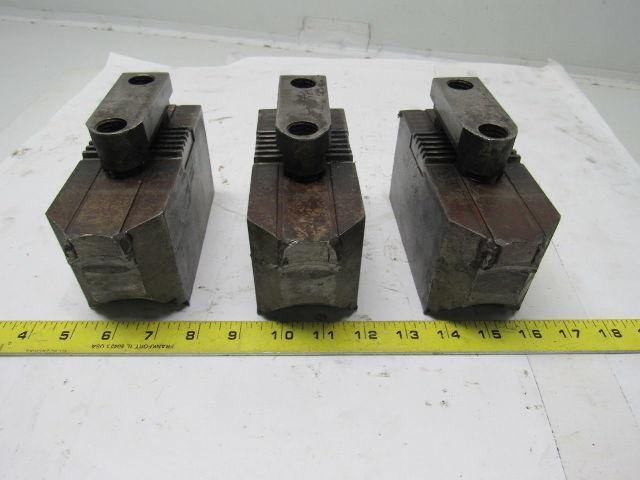 Huron T11248 Lathe Chuck Soft Jaws 5-3/4"L x 2-1/2"W X3-1/8"T Lot of 3