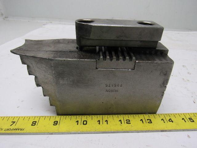 Huron T15A75 Lathe Chuck Soft Jaws 6-1/2"L x 2-1/2"W X3"T Lot of 3