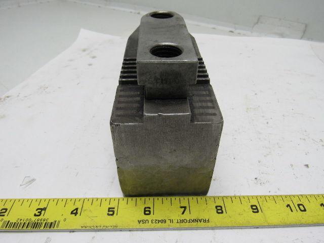 Huron T15A75 Lathe Chuck Soft Jaws 6-1/2"L x 2-1/2"W X3"T Lot of 3
