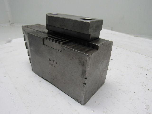 Huron T15A75 Lathe Chuck Soft Jaws 6-1/2"L x 2-1/2"W X3"T Lot of 3