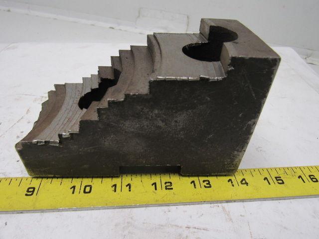 Huron T15 Lathe Chuck Soft Jaws 5-1/2"L x 2-1/2"W X3-1/4"T Lot of 3
