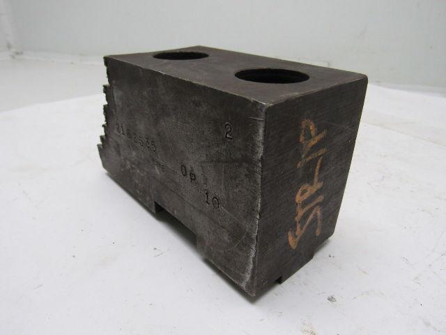 Huron T15 Lathe Chuck Soft Jaws 5-1/2"L x 2-1/2"W X3-1/4"T Set of 3