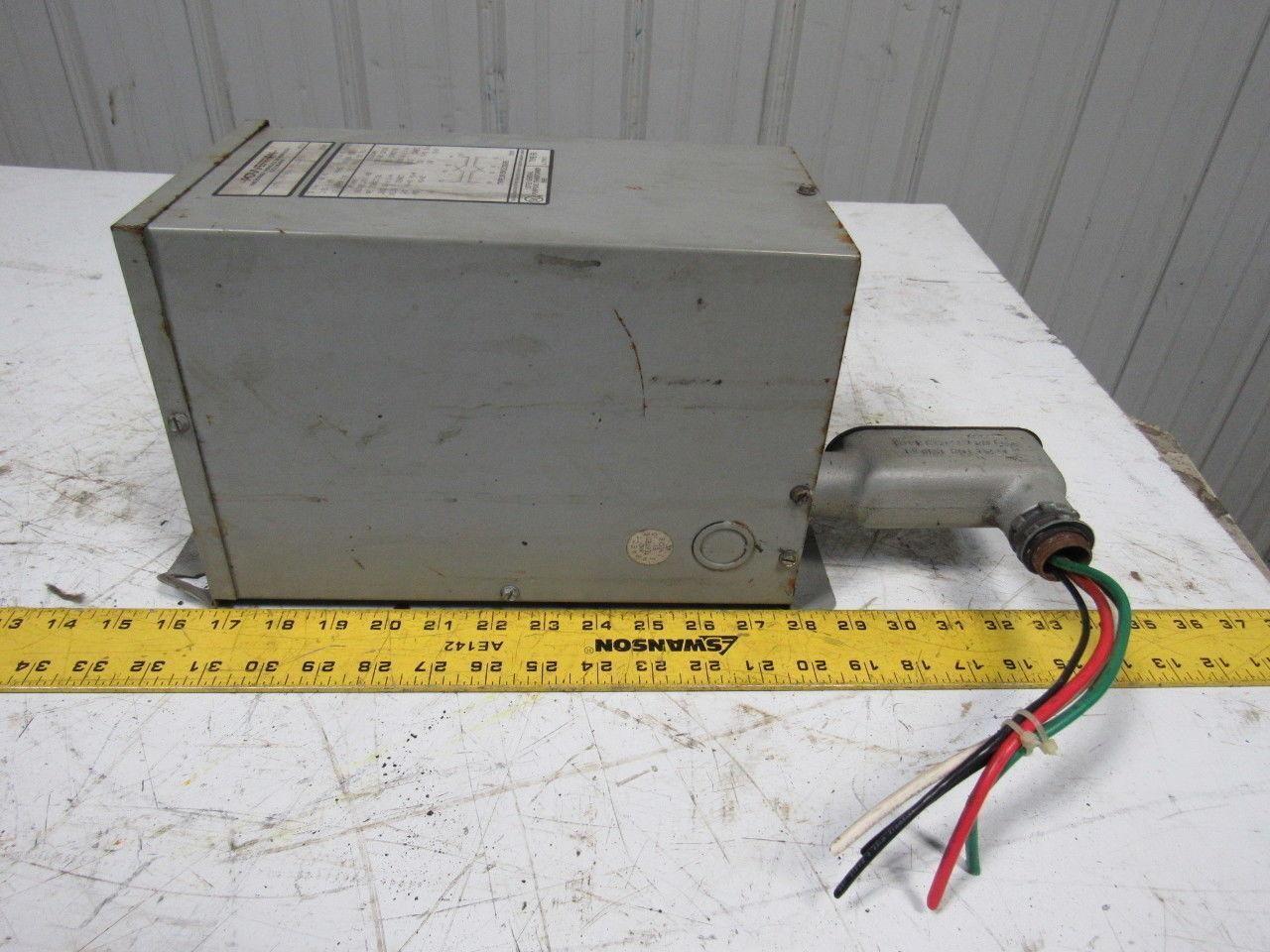 Powertran PT102-3K 3KVA Transformer 240x480V Primary 120/240V Secondary