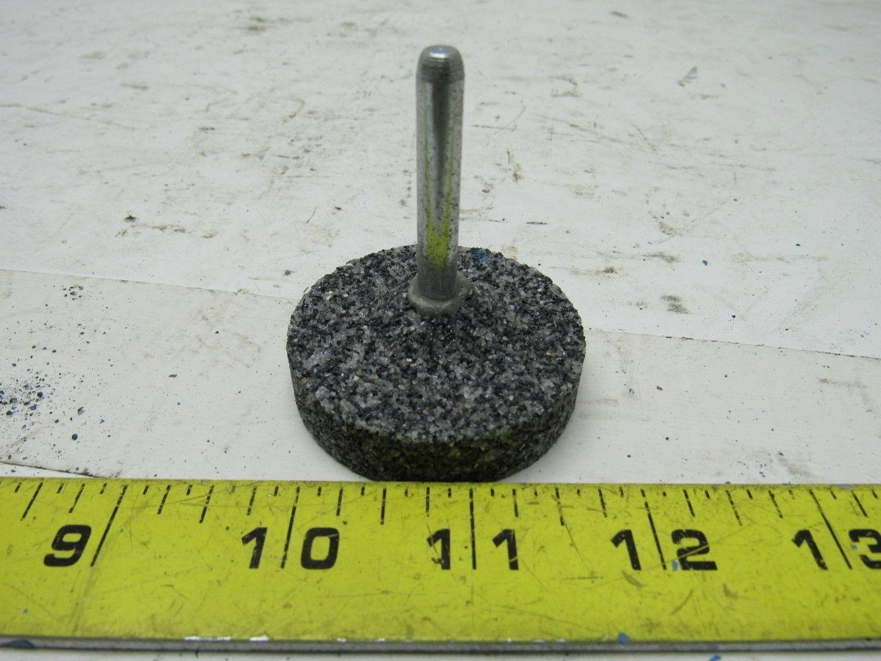 Grier Abrasives 1/2x2x2-1/4"OAL T Type Mandrel Mounted Grinding Point Gray 50PCS