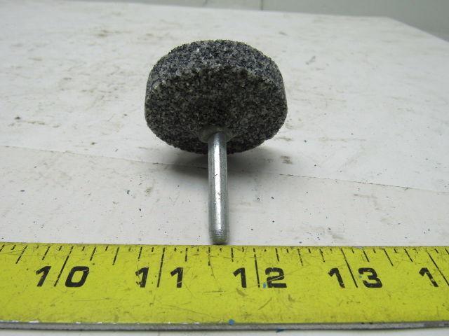 Grier Abrasives 1/2x2x2-1/4"OAL T Type Mandrel Mounted Grinding Point Gray 50PCS