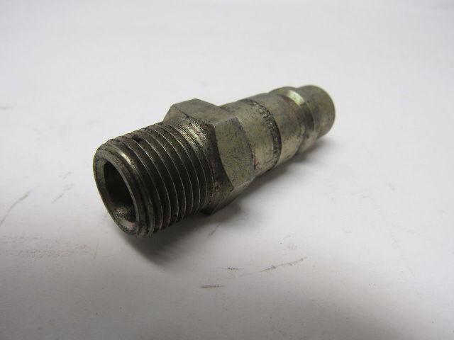 Hanson #52 Steel Male Ball Lock Pneumatic Quick Connect Fitting 3/8 NPT Male