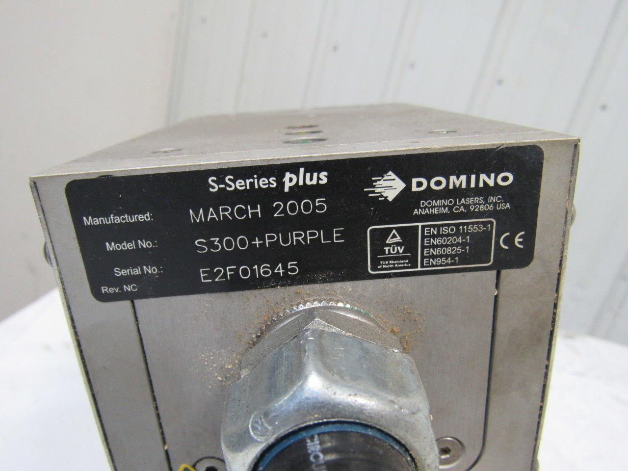 Domino S100+/S200+ W/S300+ Purple Laser Coding/Marking/Label System