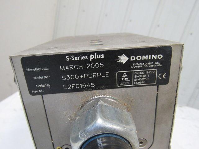 Domino S100+/S200+ W/S300+ Purple Laser Coding/Marking/Label System