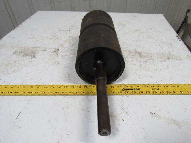 Rubber Coated Steel Conveyor Pulley Roller 6-3/4"x13-3/4"L