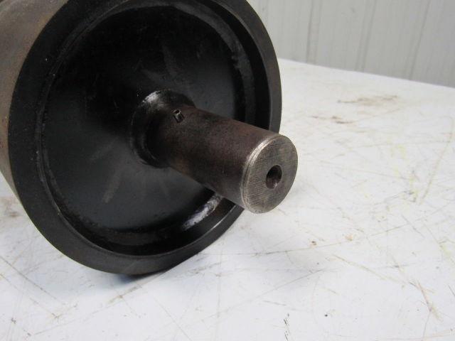 Rubber Coated Steel Conveyor Pulley Roller 6-3/4"x13-3/4"L