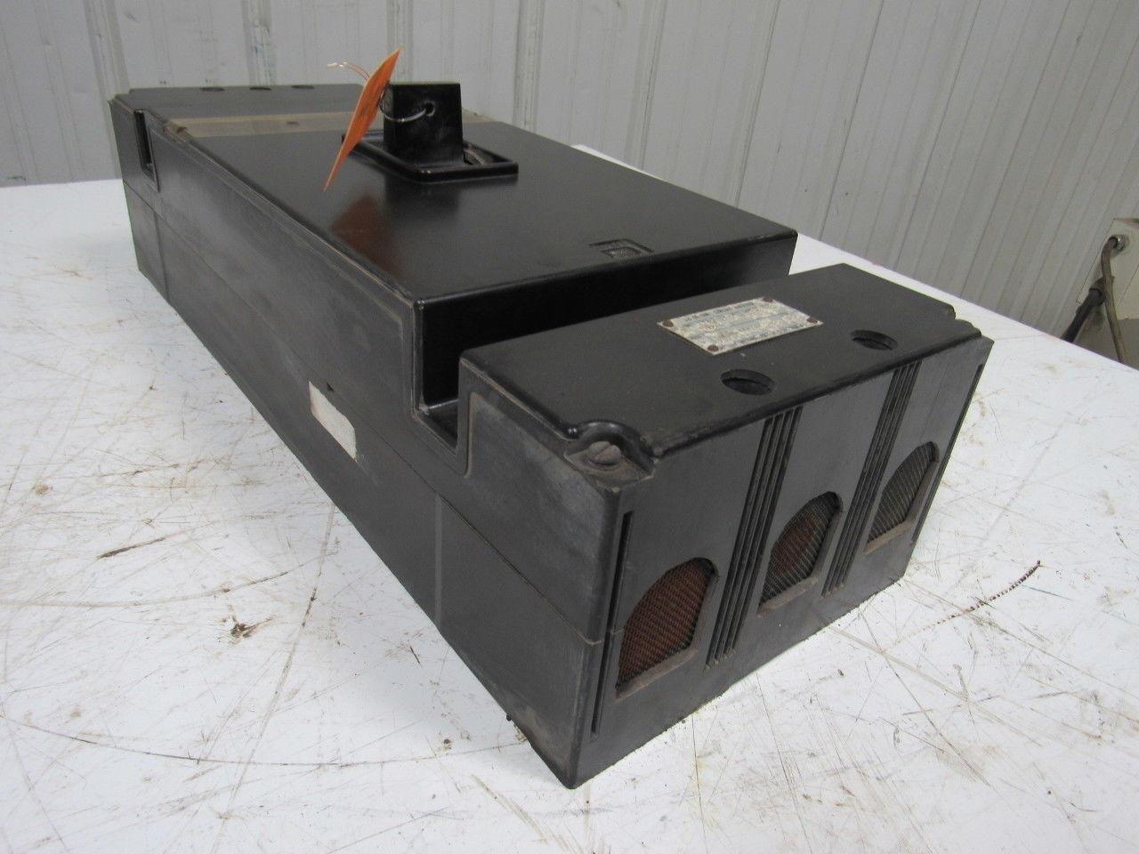 Westinghouse 800A 2 Pole 8000/3500 Trip Amp 600V Molded Case Breaker