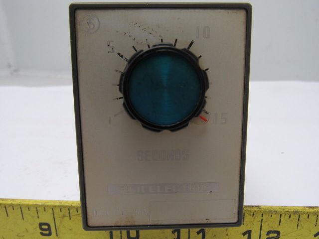 Fuji Electric F66M ATC2P Thyristimer 220V Timer 1-15 Seconds DC24V No Base