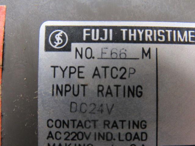 Fuji Electric F66M ATC2P Thyristimer 220V Timer 1-15 Seconds DC24V No Base