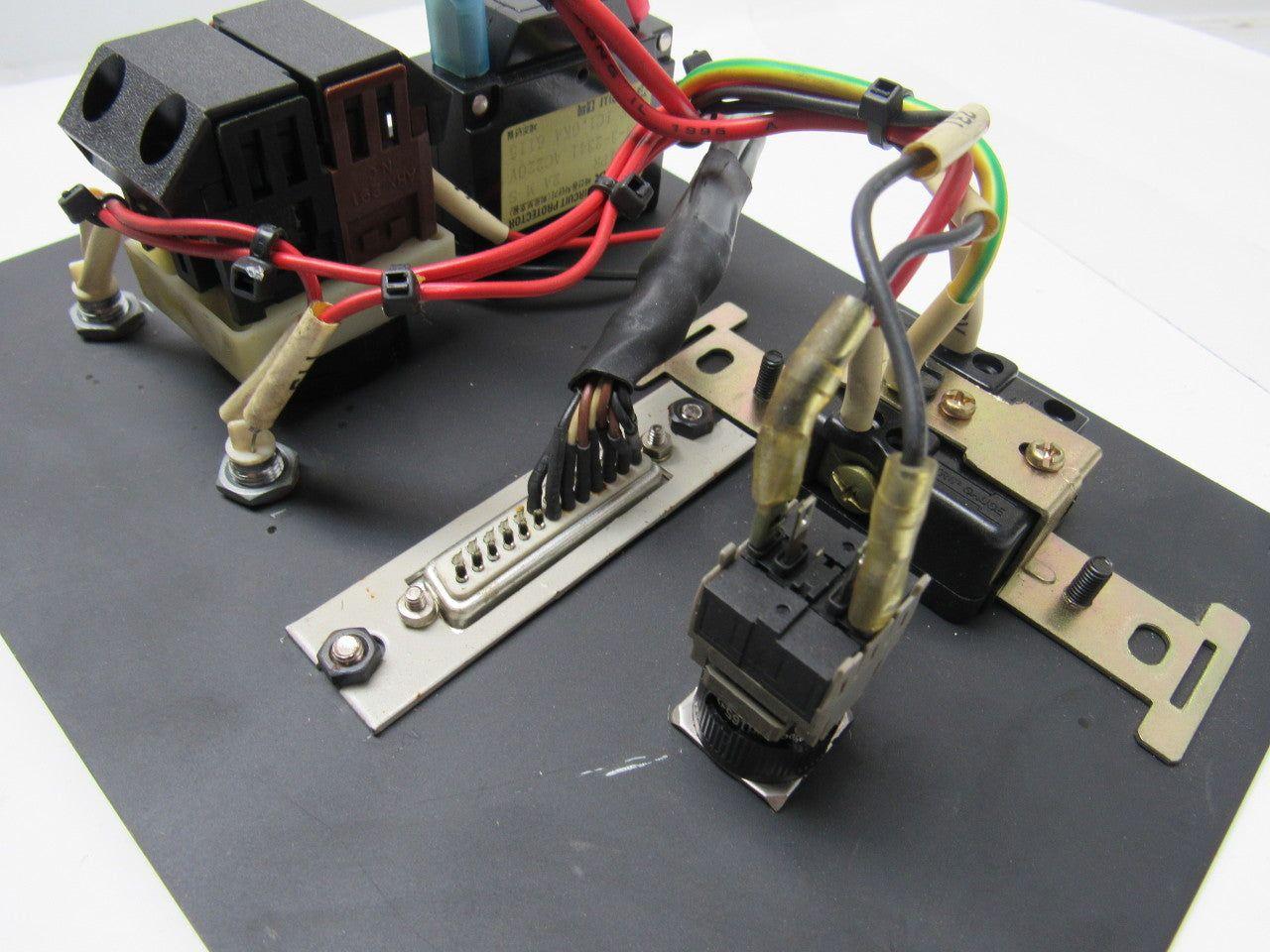 Hyundai HIT 15 CNC Lathe Operator Panel Chuck Emergency Release NFB 2A