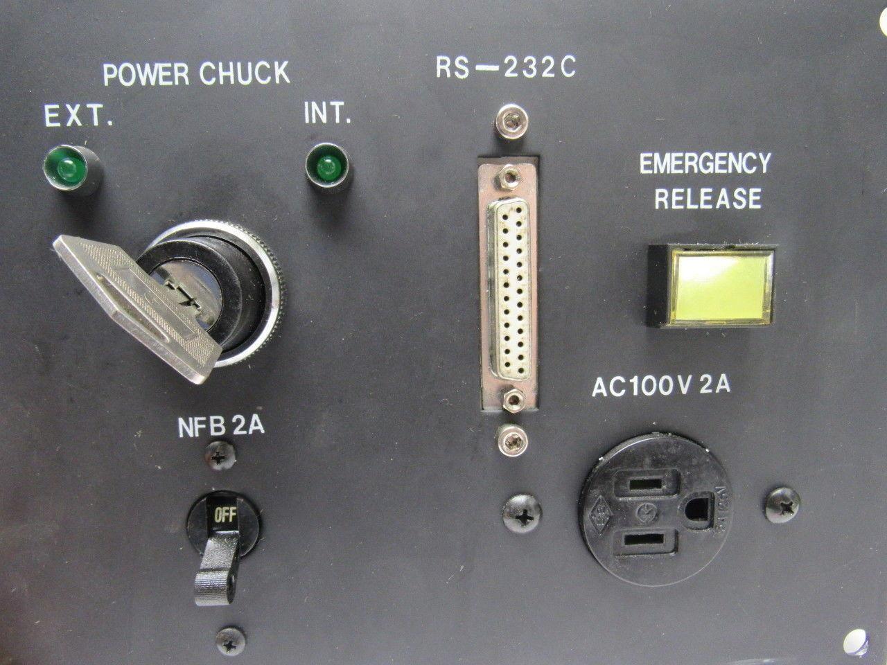Hyundai HIT 15 CNC Lathe Operator Panel Chuck Emergency Release NFB 2A