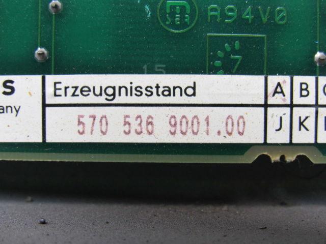 Siemens PA6-20GK 10GF 570 536 9001.00 570537.9101.00 Display Monitor HIT 15S
