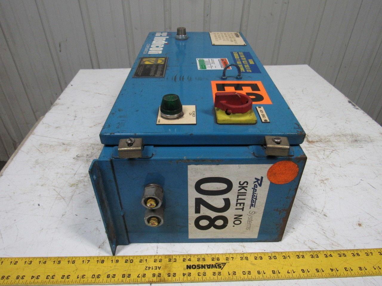 RAPISTAN 480V 5.4AMP Conveyor Machine Controller W/Reversing Starter Control Box